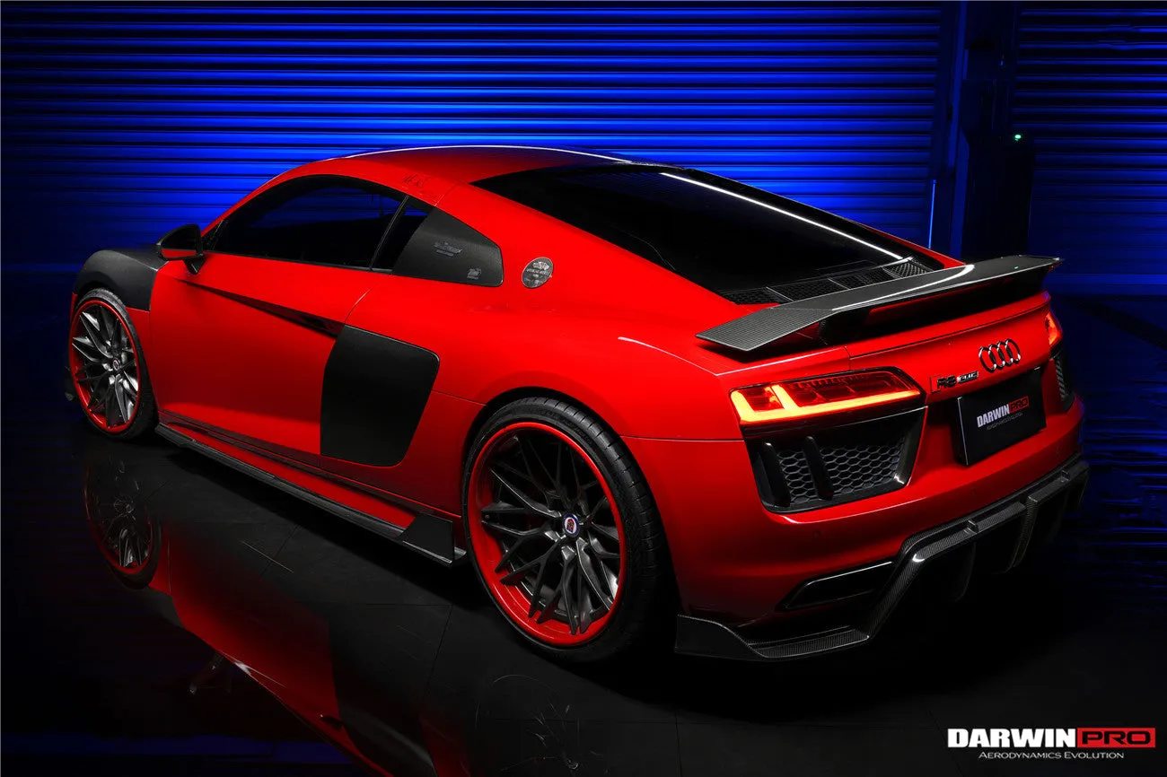 2016-2018 Audi R8 Coupe iMP Performance Carbon Fiber Side Skirts Under Board