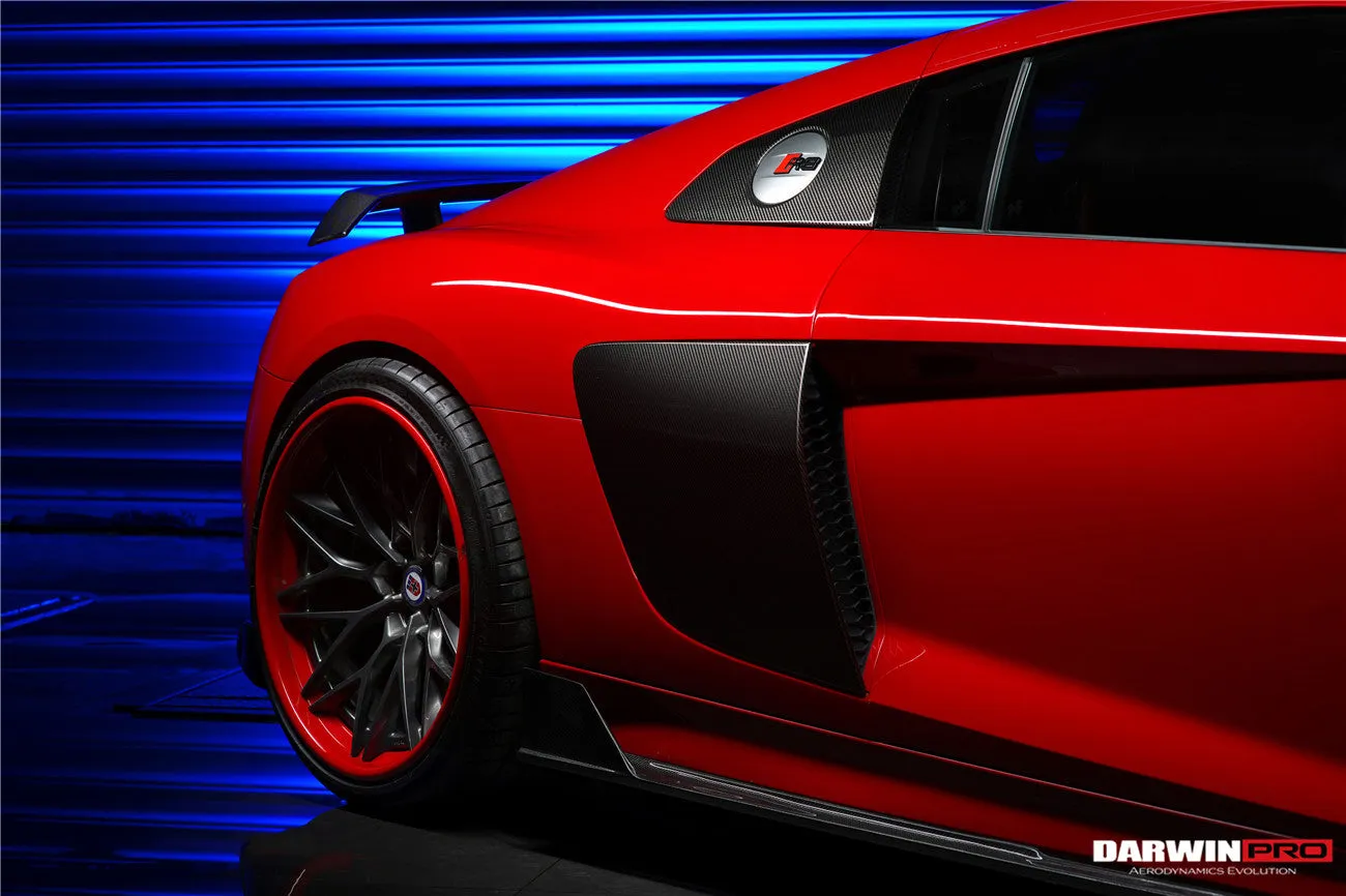 2016-2018 Audi R8 Coupe iMP Performance Carbon Fiber Side Skirts Under Board