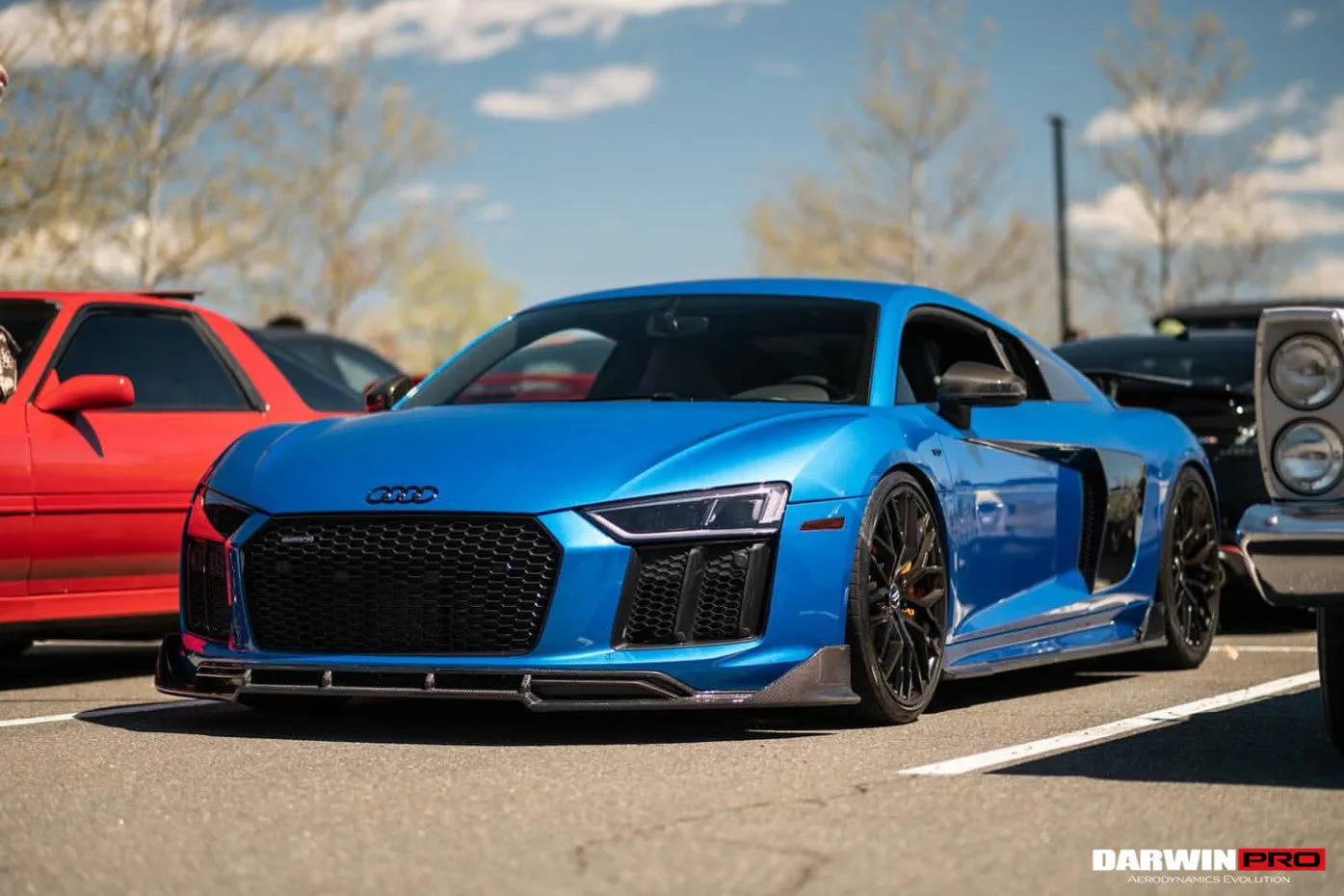 2016-2018 Audi R8 Coupe iMP Performance Carbon Fiber Side Skirts Under Board