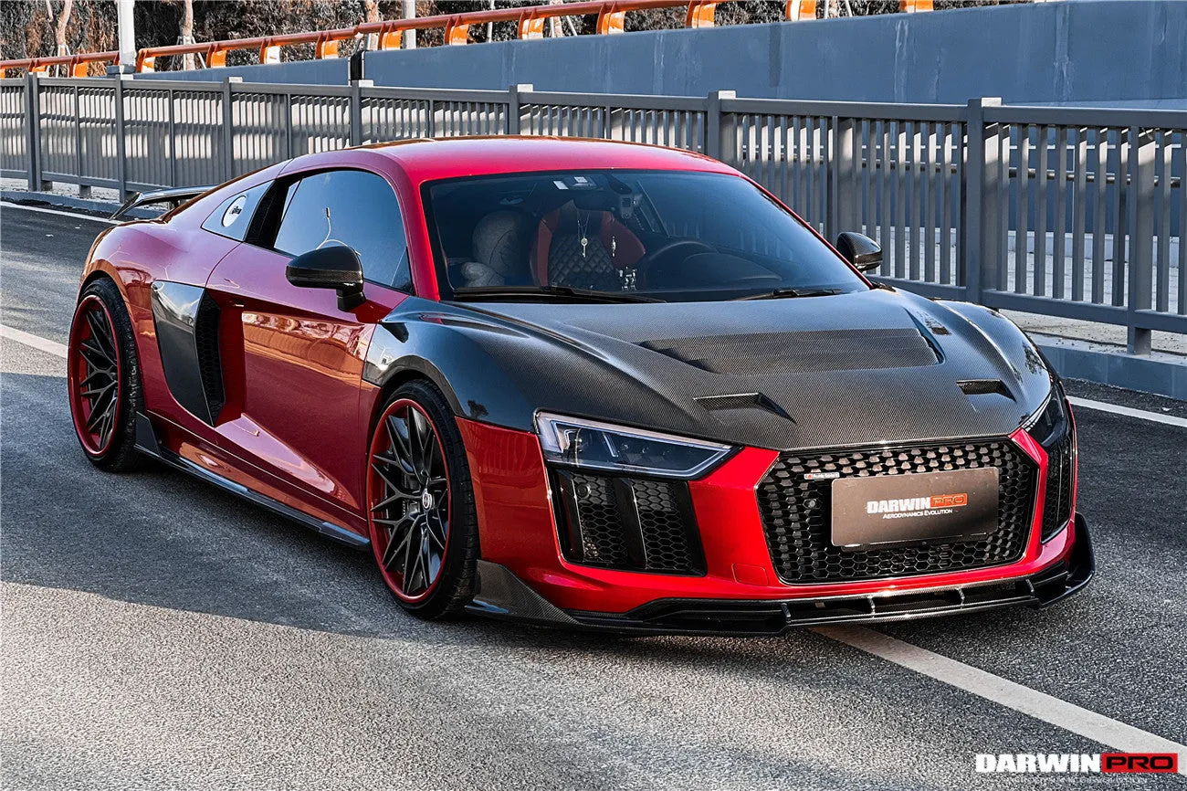 2016-2018 Audi R8 Coupe iMP Performance Carbon Fiber Side Skirts Under Board