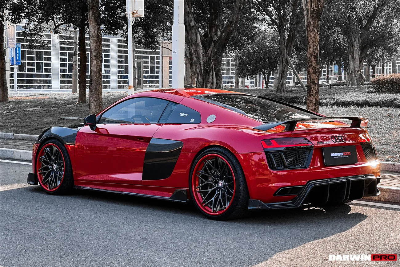 2016-2018 Audi R8 Coupe iMP Performance Carbon Fiber Side Skirts Under Board
