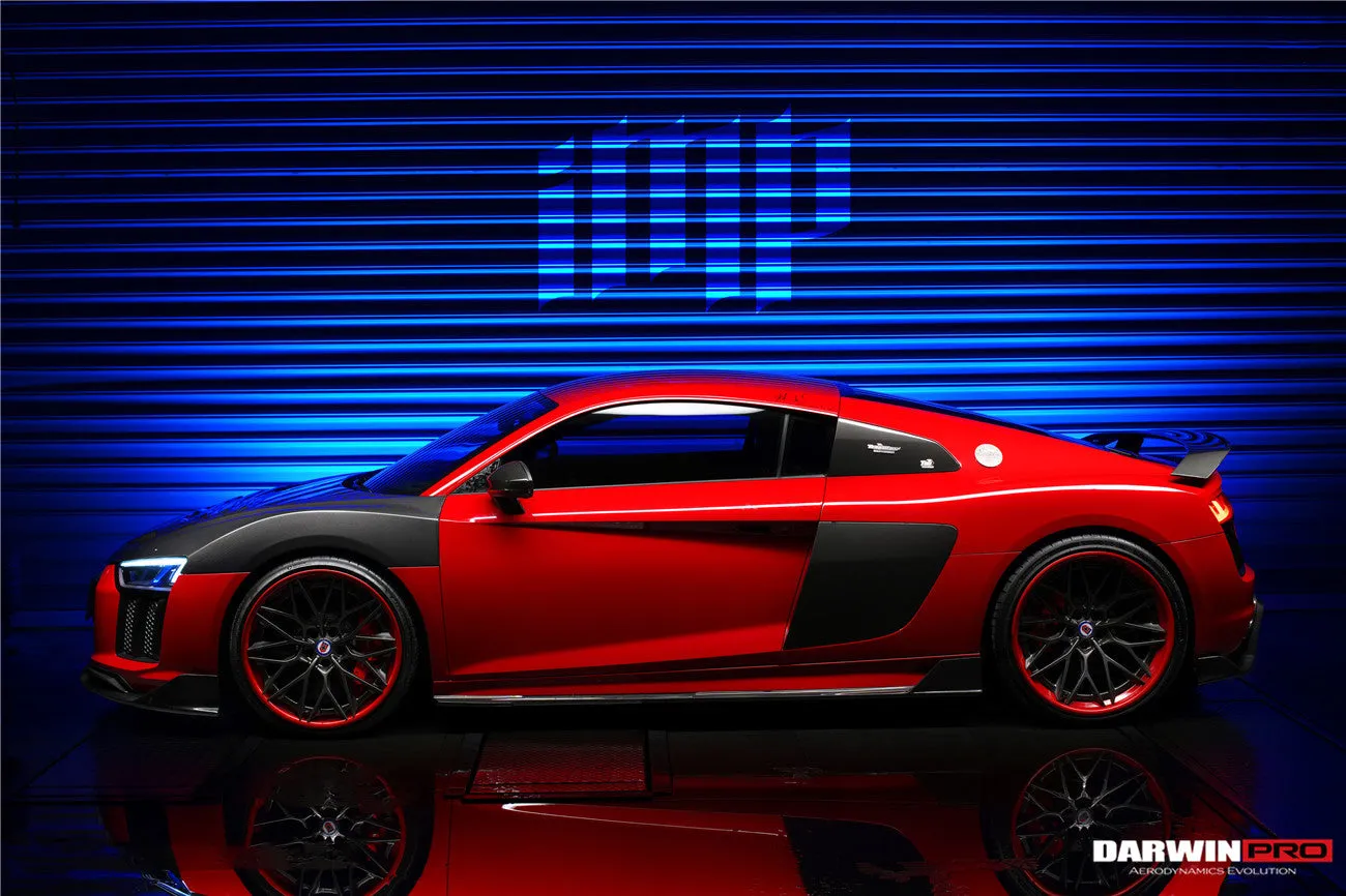 2016-2018 Audi R8 Coupe iMP Performance Carbon Fiber Side Skirts Under Board