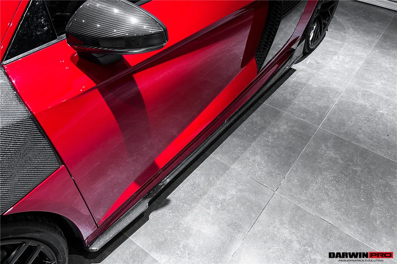 2016-2018 Audi R8 Coupe iMP Performance Carbon Fiber Side Skirts Under Board