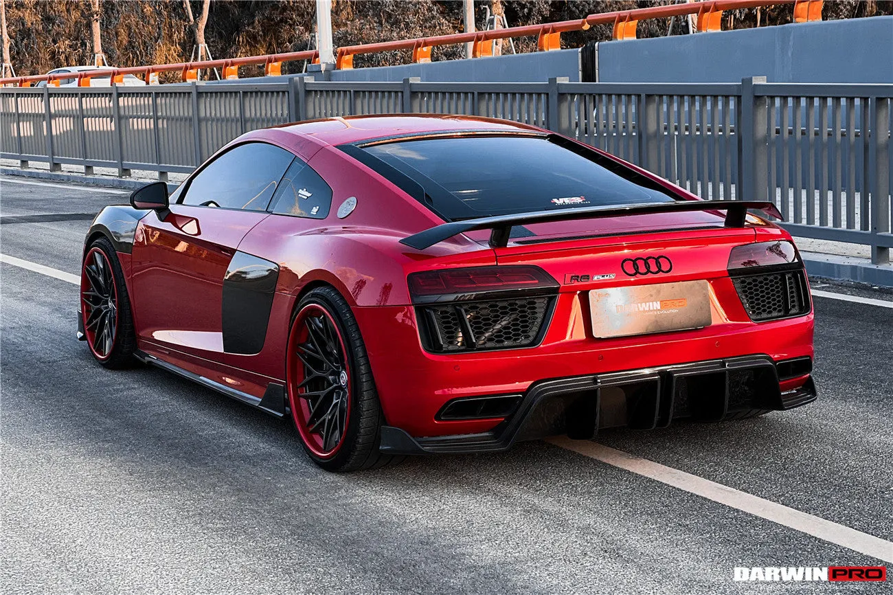 2016-2018 Audi R8 Coupe iMP Performance Carbon Fiber Side Skirts Under Board