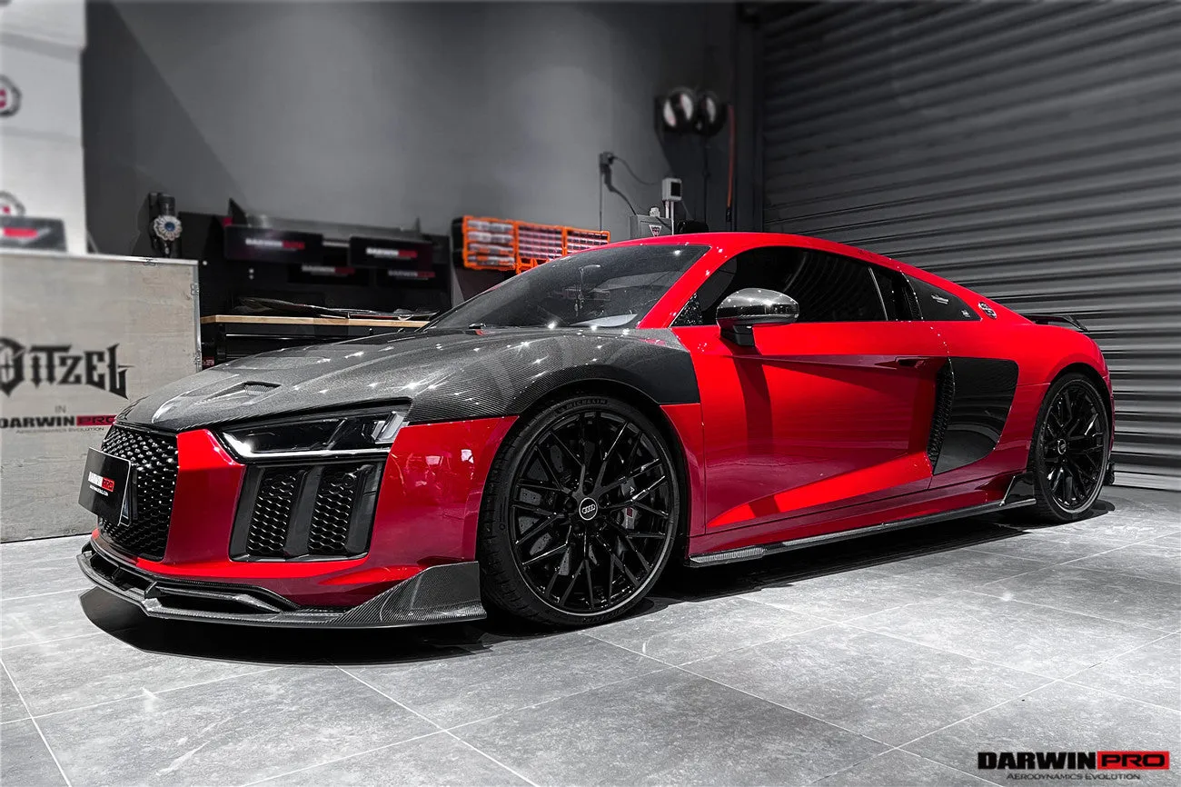 2016-2018 Audi R8 Coupe iMP Performance Carbon Fiber Side Skirts Under Board