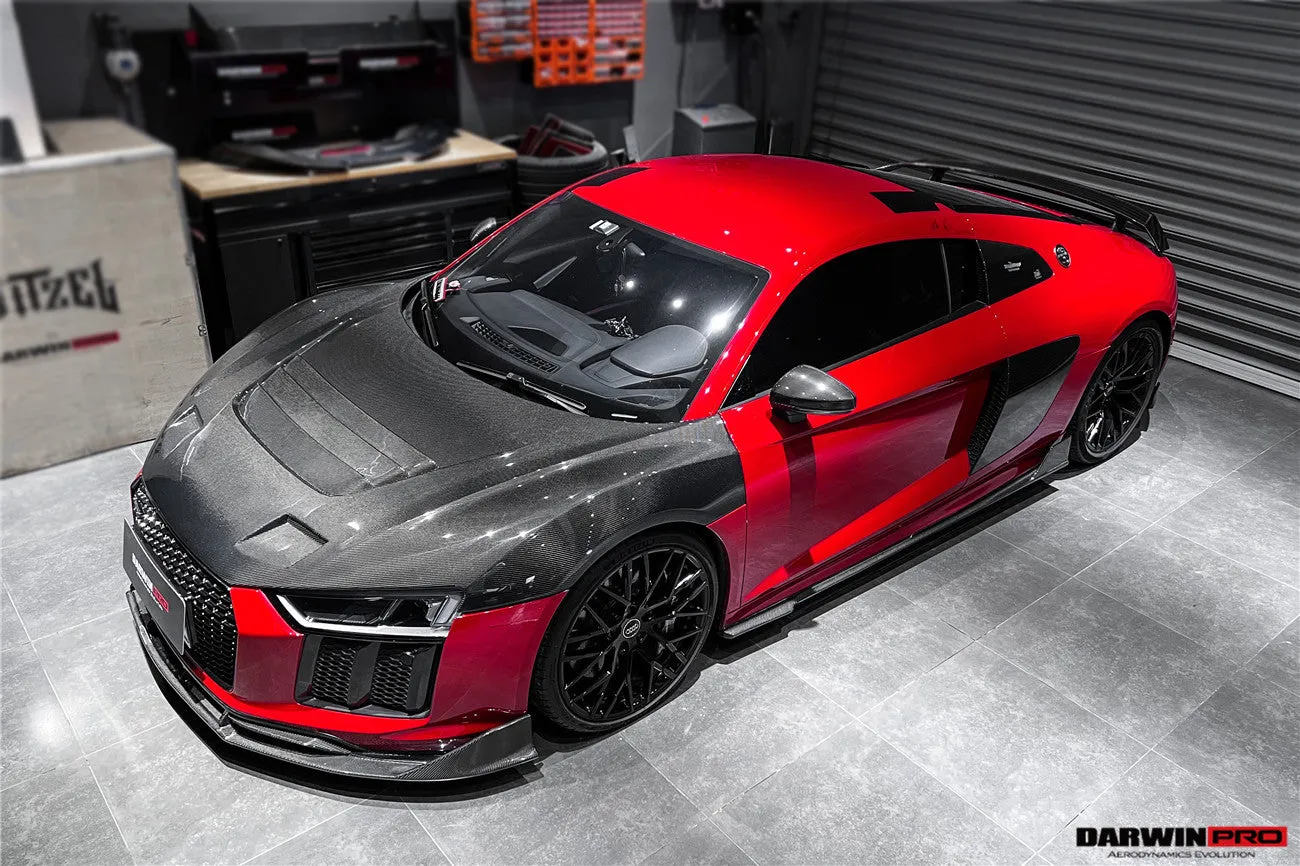 2016-2018 Audi R8 Coupe iMP Performance Carbon Fiber Side Skirts Under Board