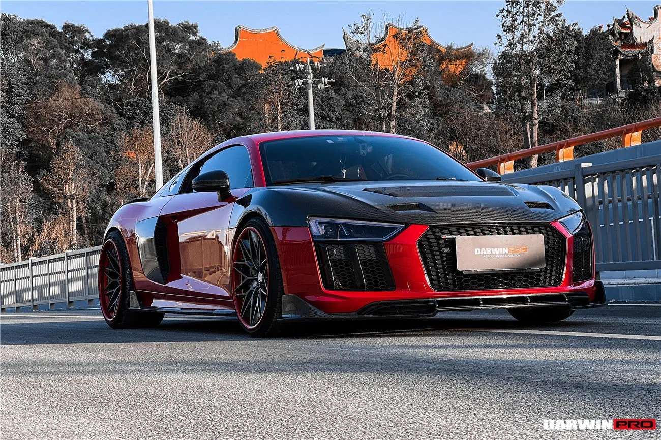 2016-2018 Audi R8 Coupe iMP Performance Carbon Fiber Side Skirts Under Board