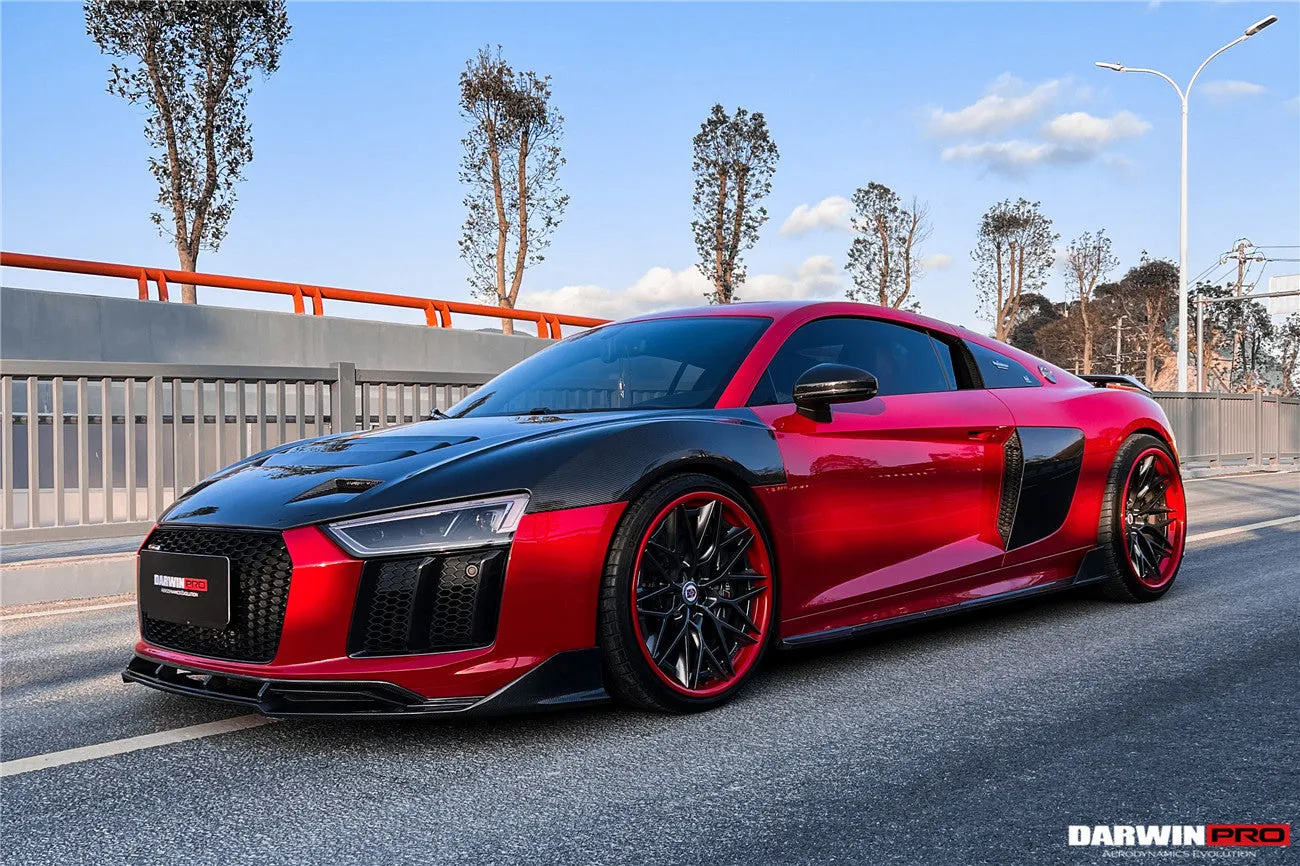 2016-2018 Audi R8 Coupe iMP Performance Carbon Fiber Side Skirts Under Board