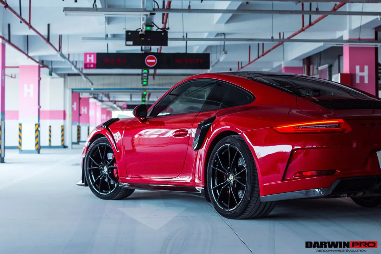 2016-2018 Porsche 911 991.2 Carrera/Targa 4/4S GT2RS Style Side Skirts