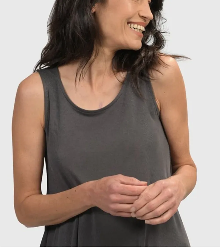 Alembika Clothing - ESSENTIAL JOY SLEEVELESS TUNIC TOP FINAL SALE ITEM