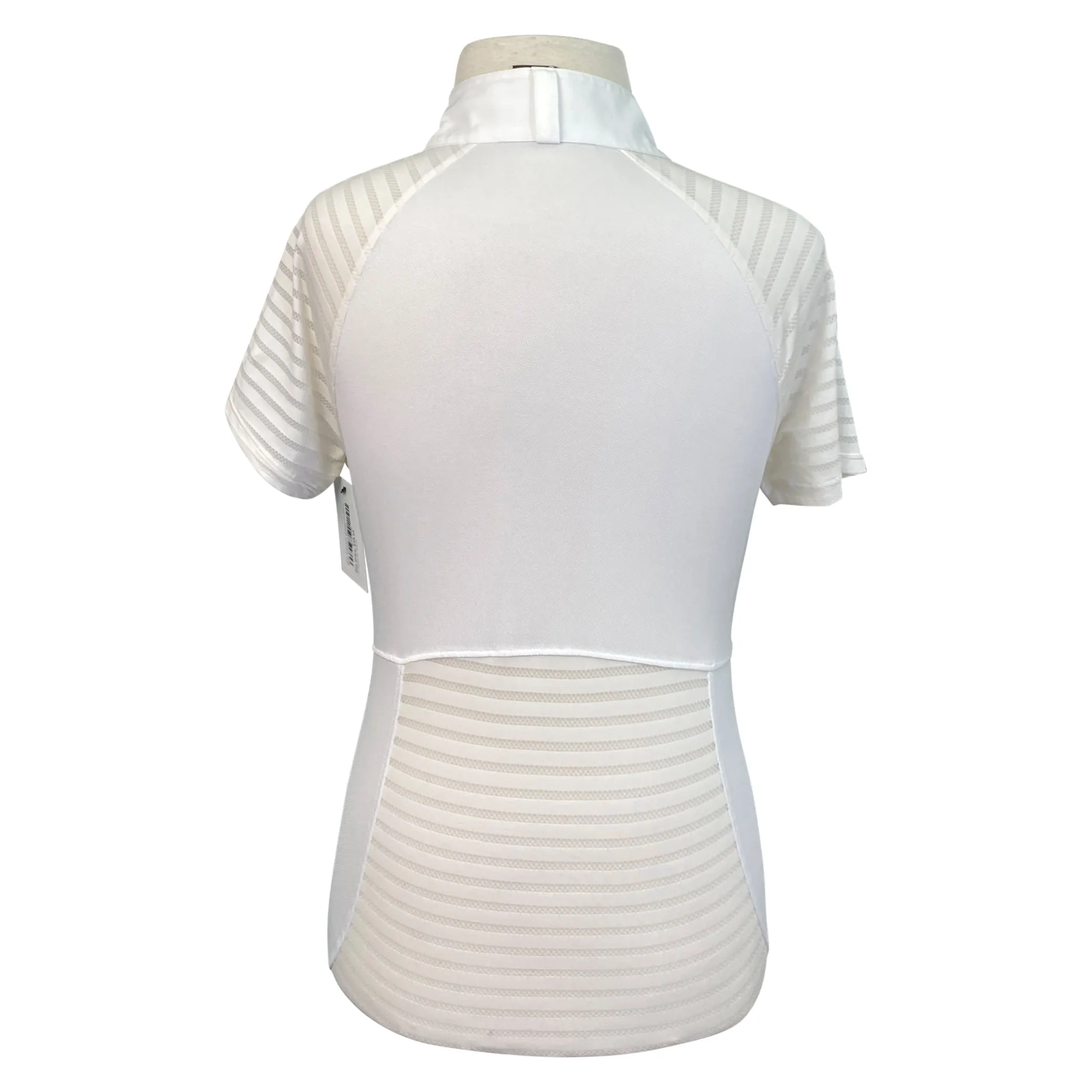 Ariat Aptos Vent Short Sleeve Show Shirt Pro Series  in White - Children's XL