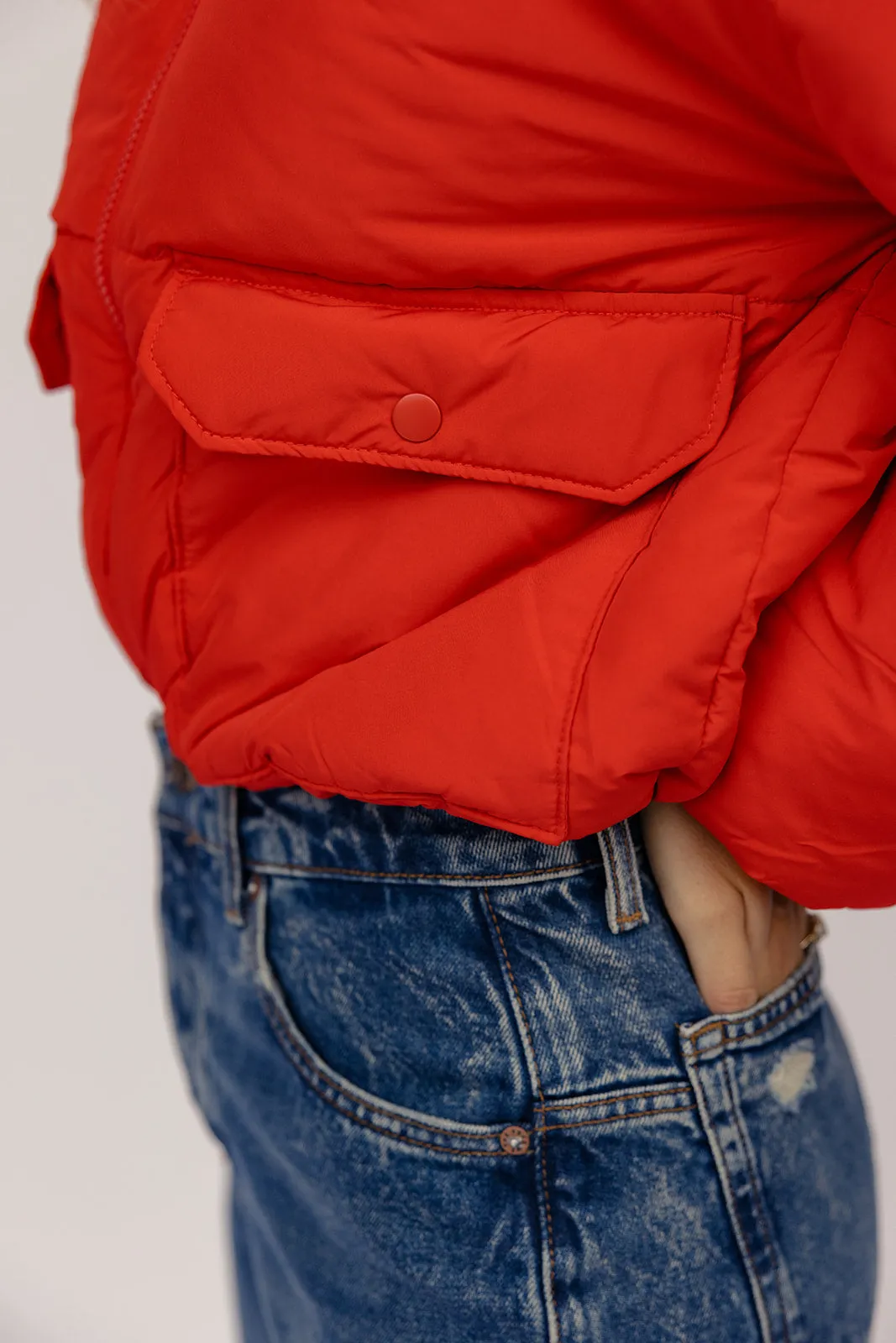 Because I Knew You Puffer Coat