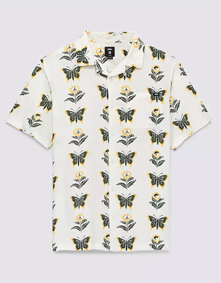 Brink Button Up Shirt - Antique White