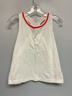Brooks Brothers Size 14 White & Red Cotton Big Girls Sweaters & Vests
