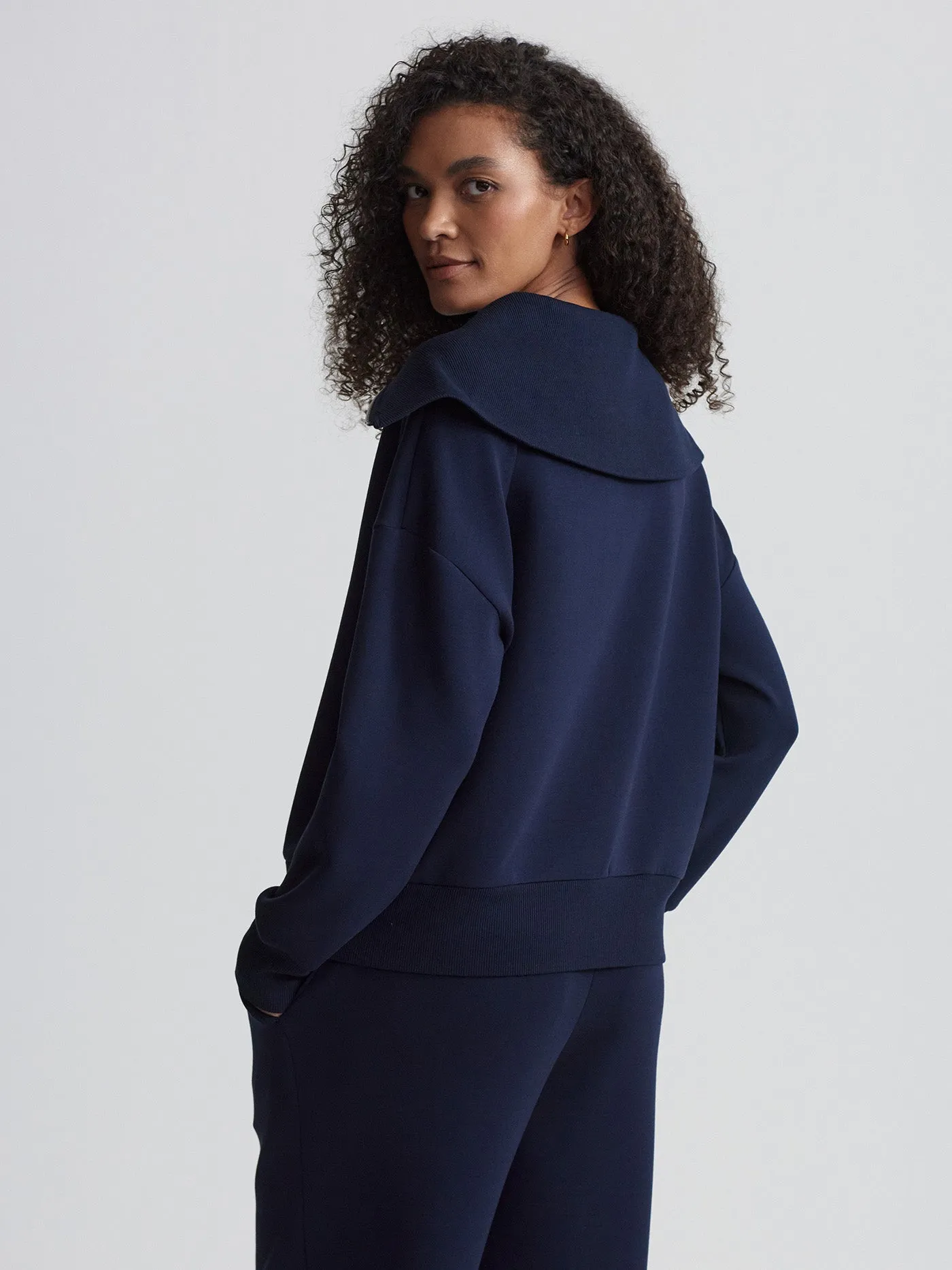 Catherine Half Zip Sweat