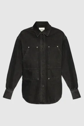 Isabel Marant Okely Jacket in Faded Black