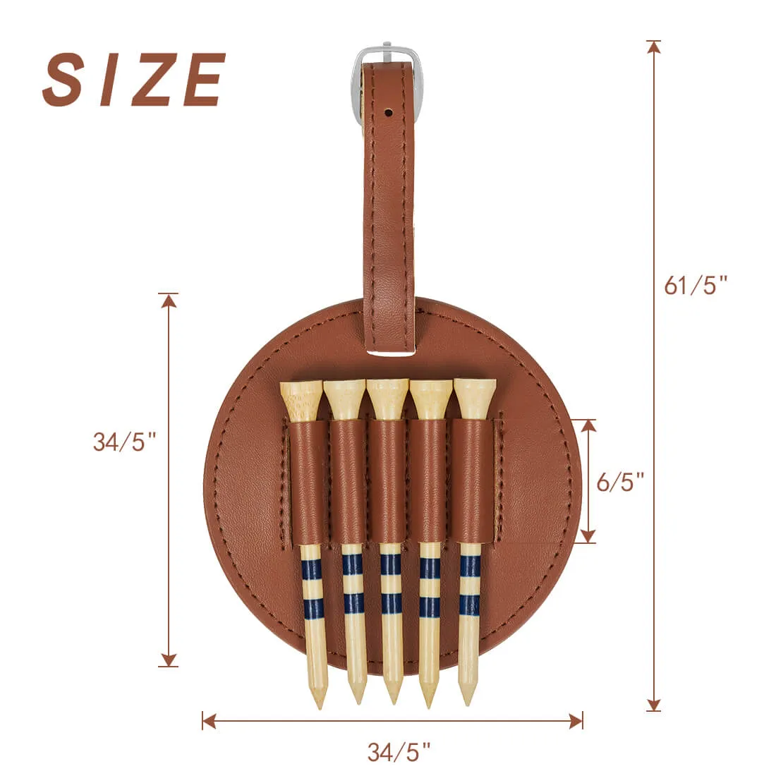 Natural Golf Tees