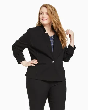 Raven Stretch Blazer | Black