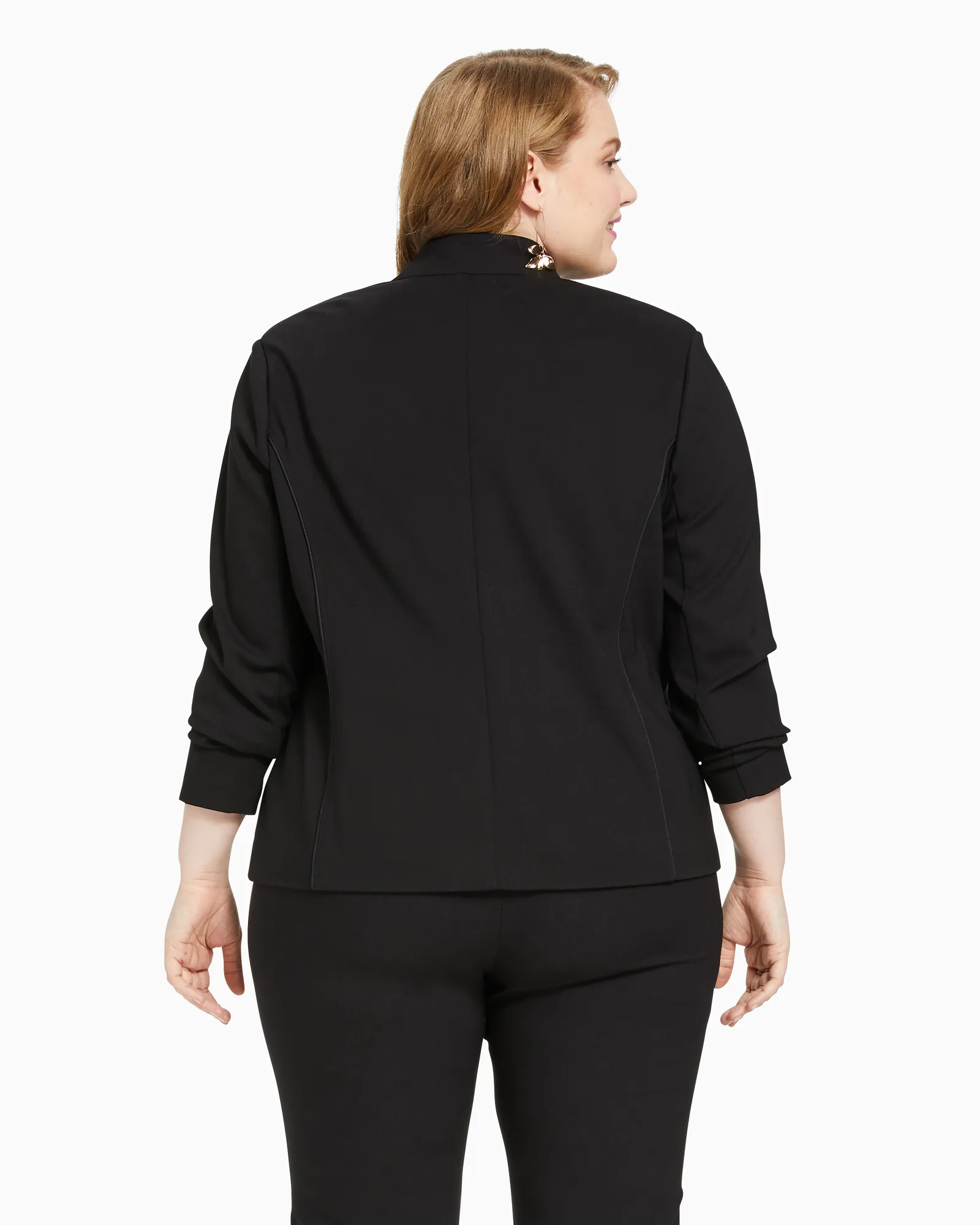 Raven Stretch Blazer | Black