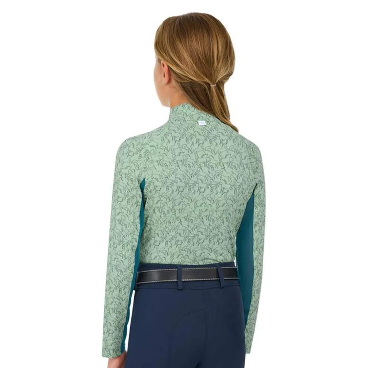 RJ Classics Girl's Libby Junior 1/4 Zip Training Shirt
