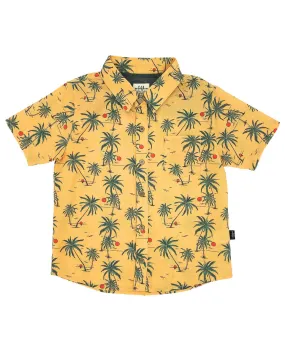 Sunset Tropics Button-Down